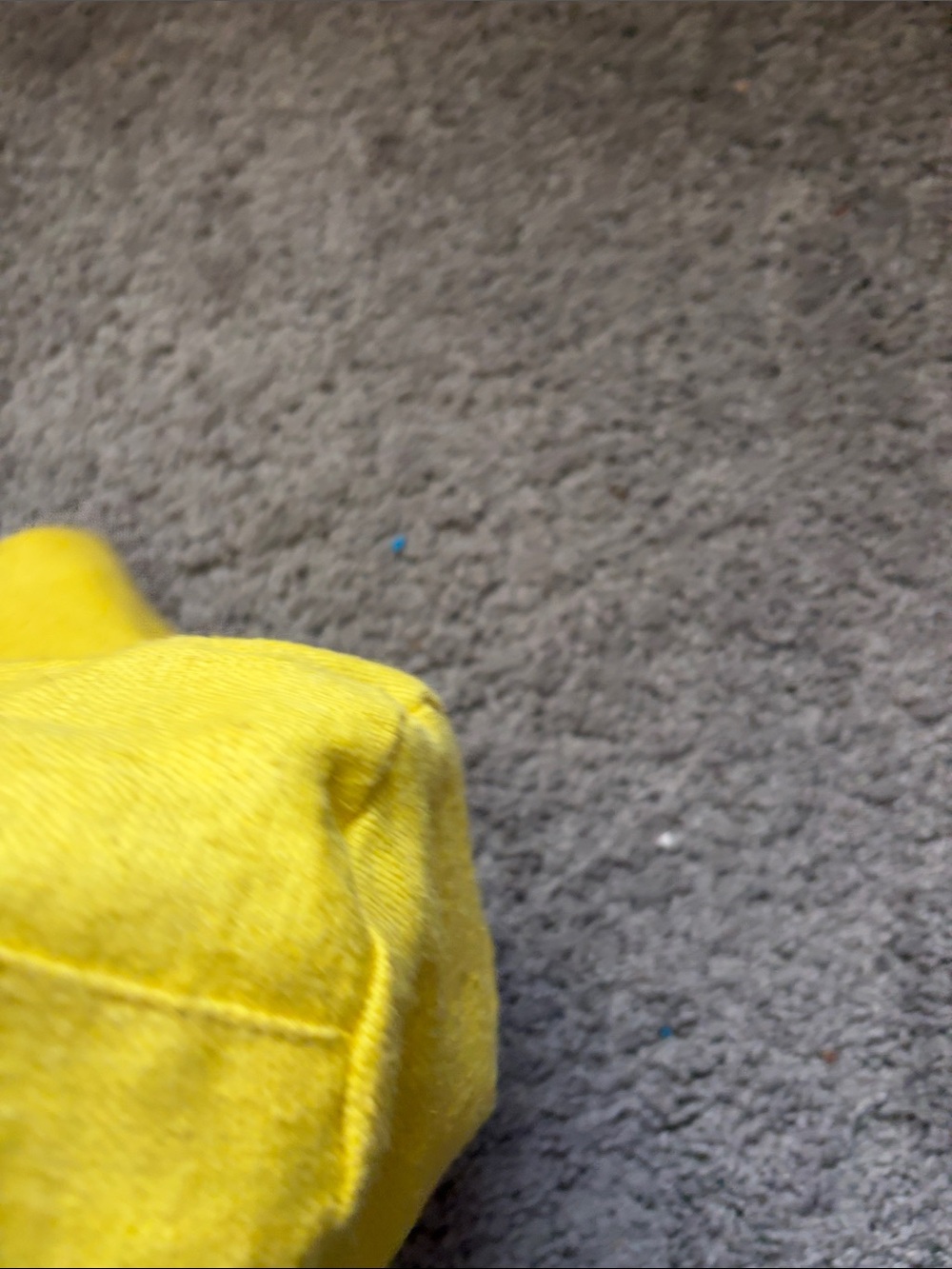 Barneys New York Yellow Canvas Bucket Hat with White Rope Trim - Picture 10 of 11